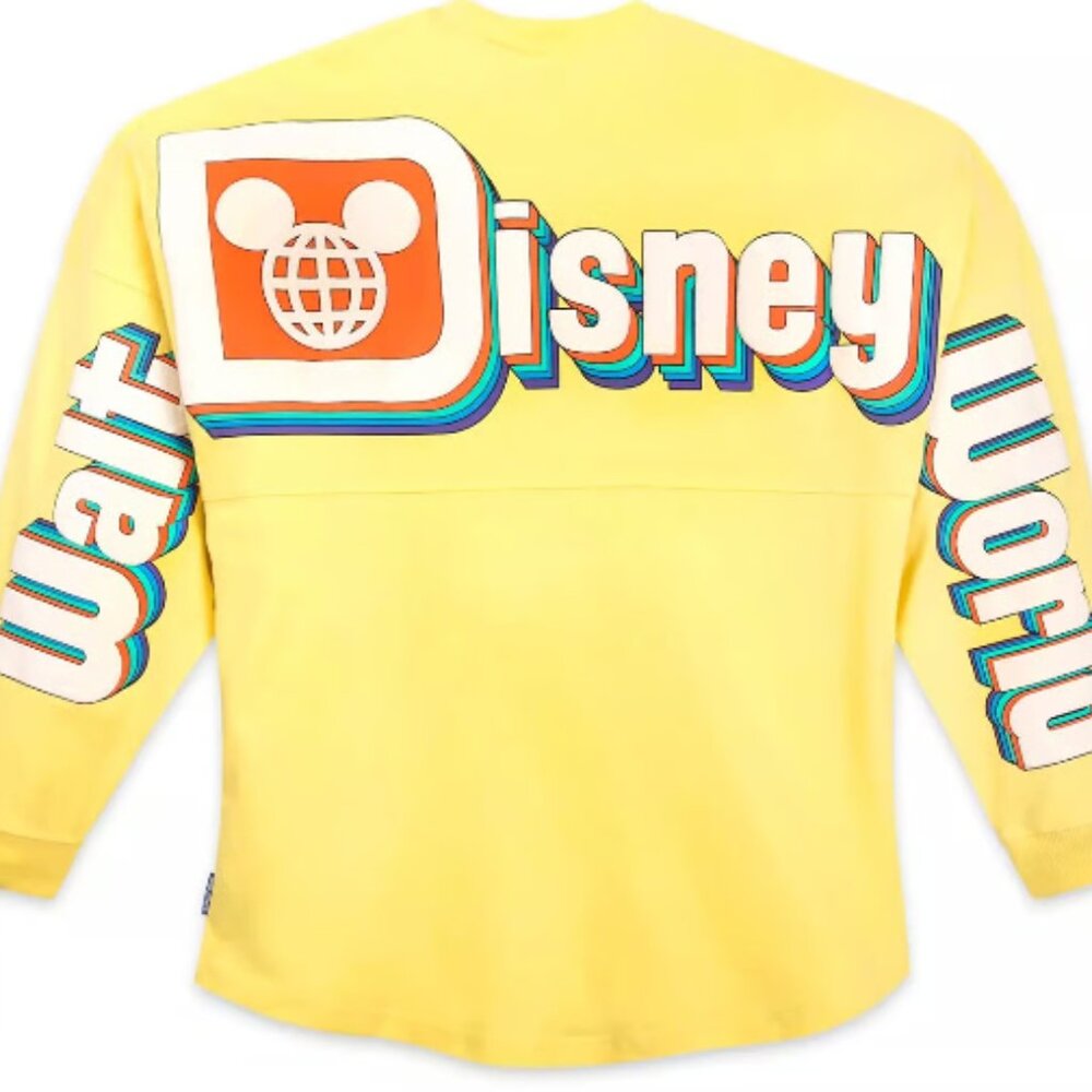 Disney Parks Yellow Spirit Jersey XL Walt Disney World Est 1971 NWT